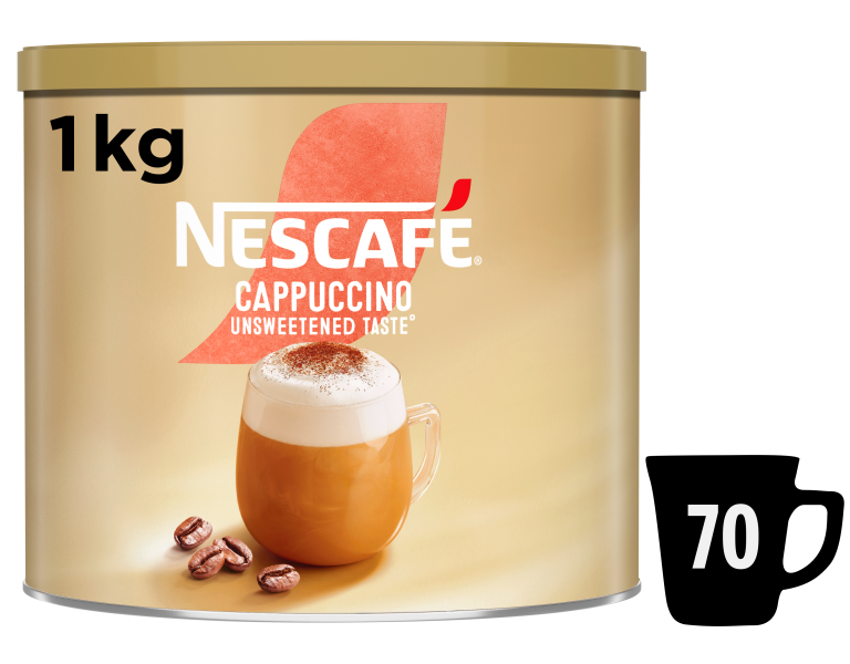 NESCAFÉ Cappuccino Unsweetened Tin 1kg | Nestlé Professional